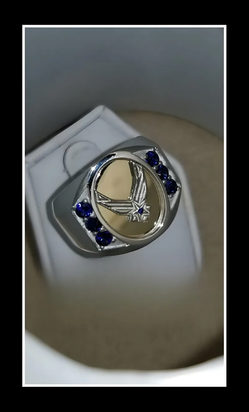 United States Air Force Ring — view 3, by Ahern & Brucker