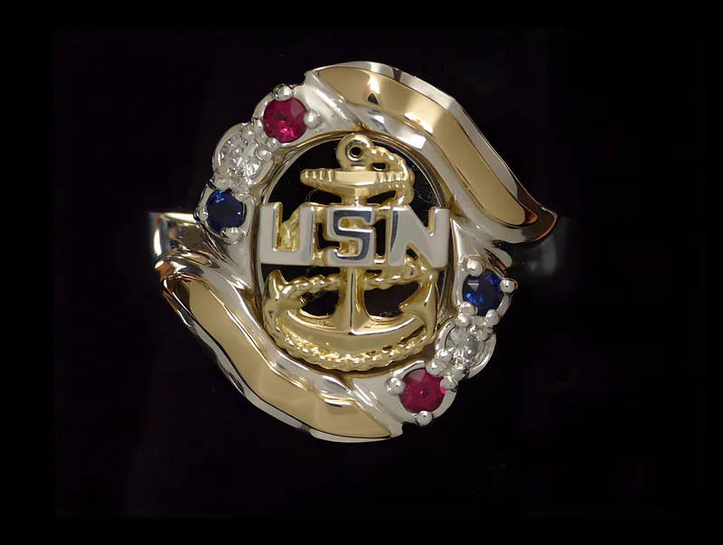 Female Chief and Chief's Spouse Ring — view 4, by Ahern & Brucker