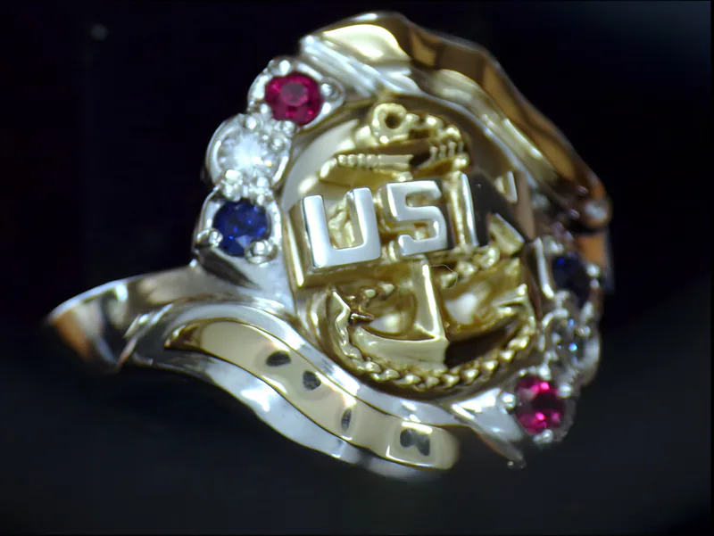 Female Chief and Chief's Spouse Ring — view 5, by Ahern & Brucker