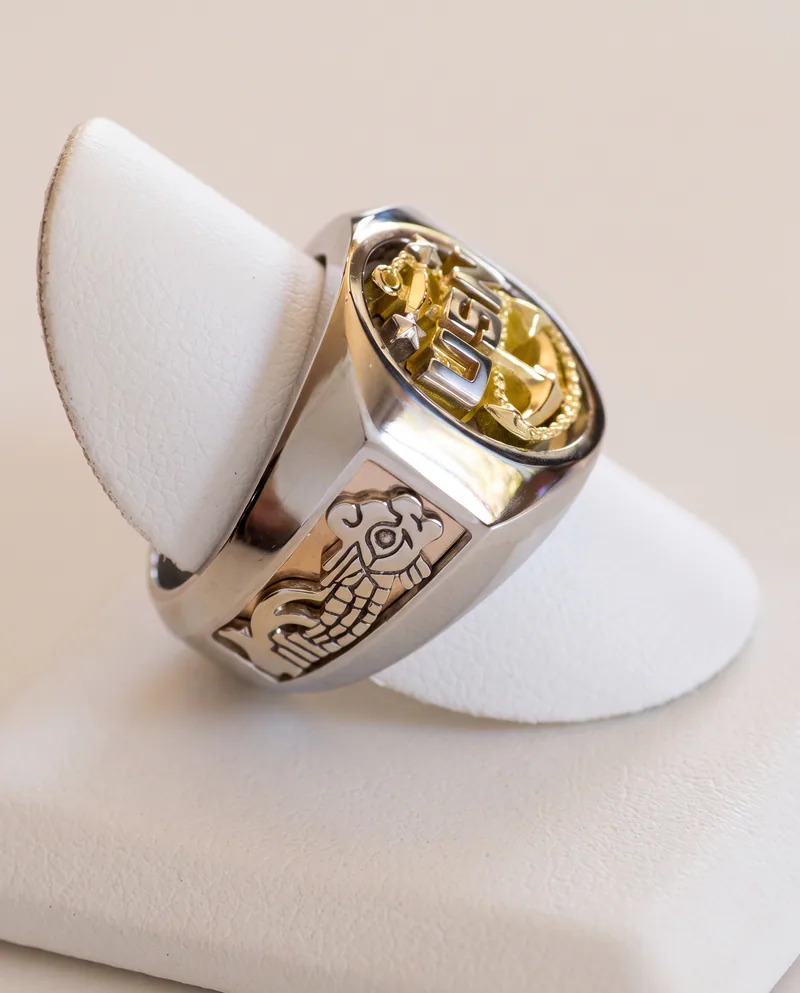 Submariner Master Chief Ring No. 001, by Ahern & Brucker