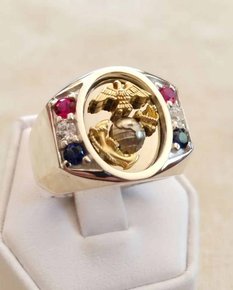 United States Marine Corps Ring, by Ahern & Brucker