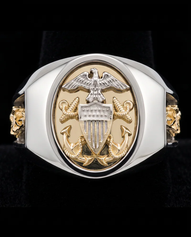 Navy Surface Warfare Officer Ring, by Ahern & Brucker