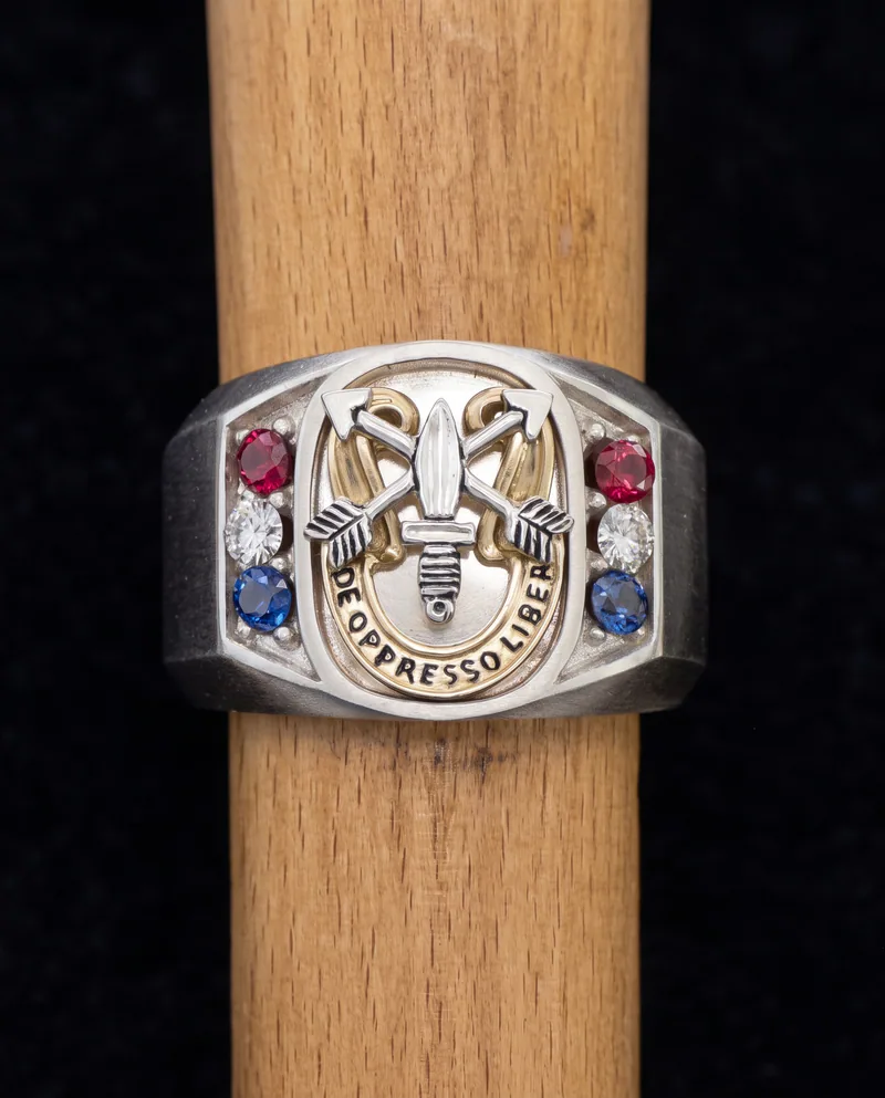 Special Forces Ring, by Ahern & Brucker