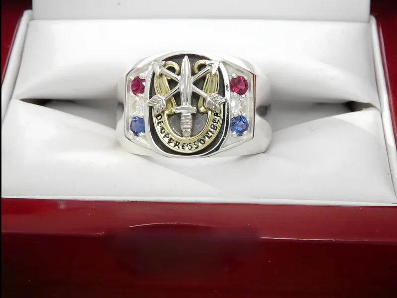 Special Forces Ring — view 3, by Ahern & Brucker