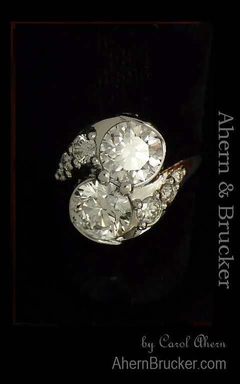 A Platinum Engagement Ring, Four Designs to the Last