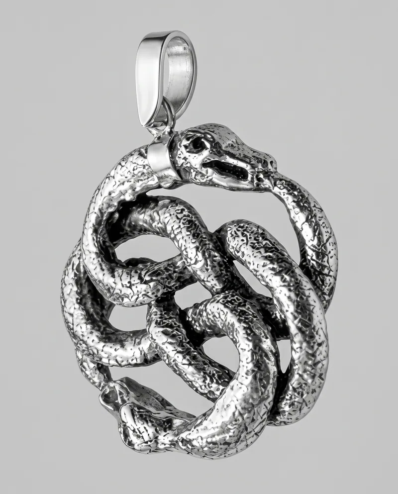 Snake Pendant, by Ahern & Brucker