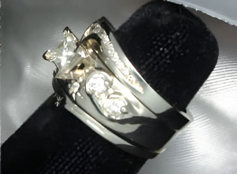 Wolf Wedding Set — view 3, by Ahern & Brucker