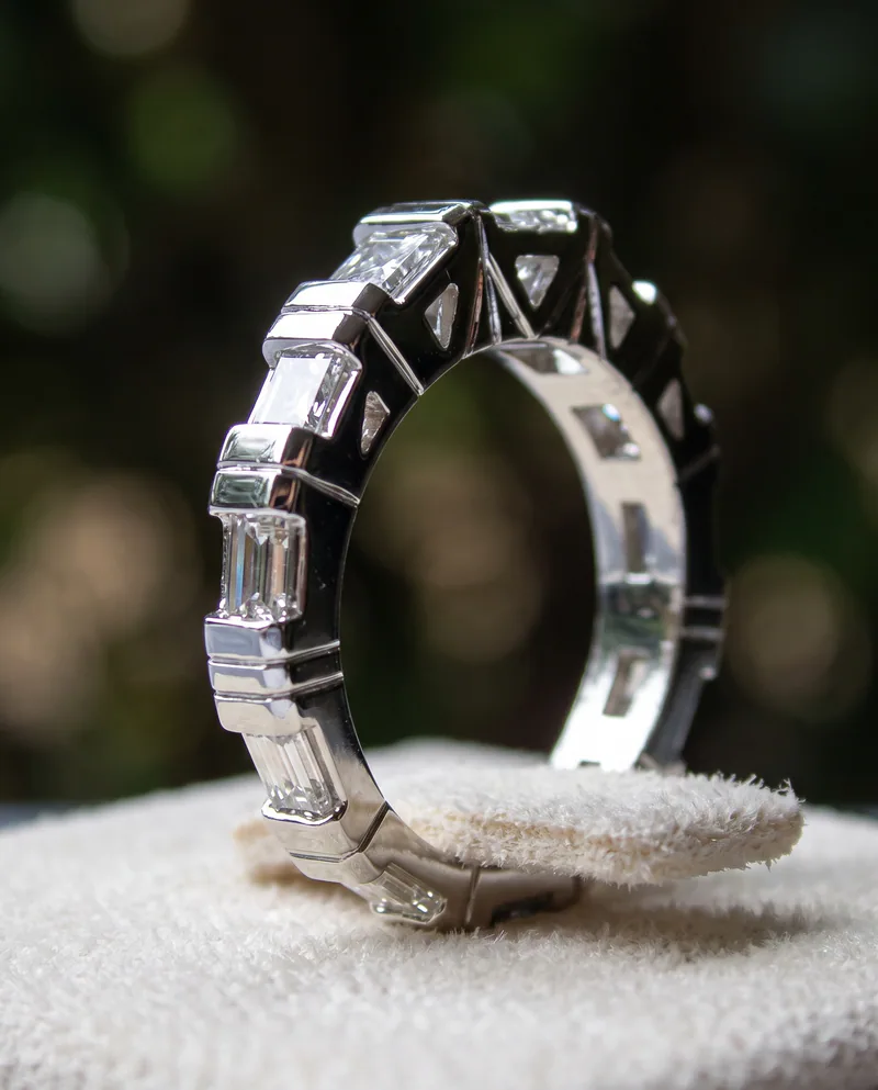 Diamond Anniversary Ring, by Ahern & Brucker