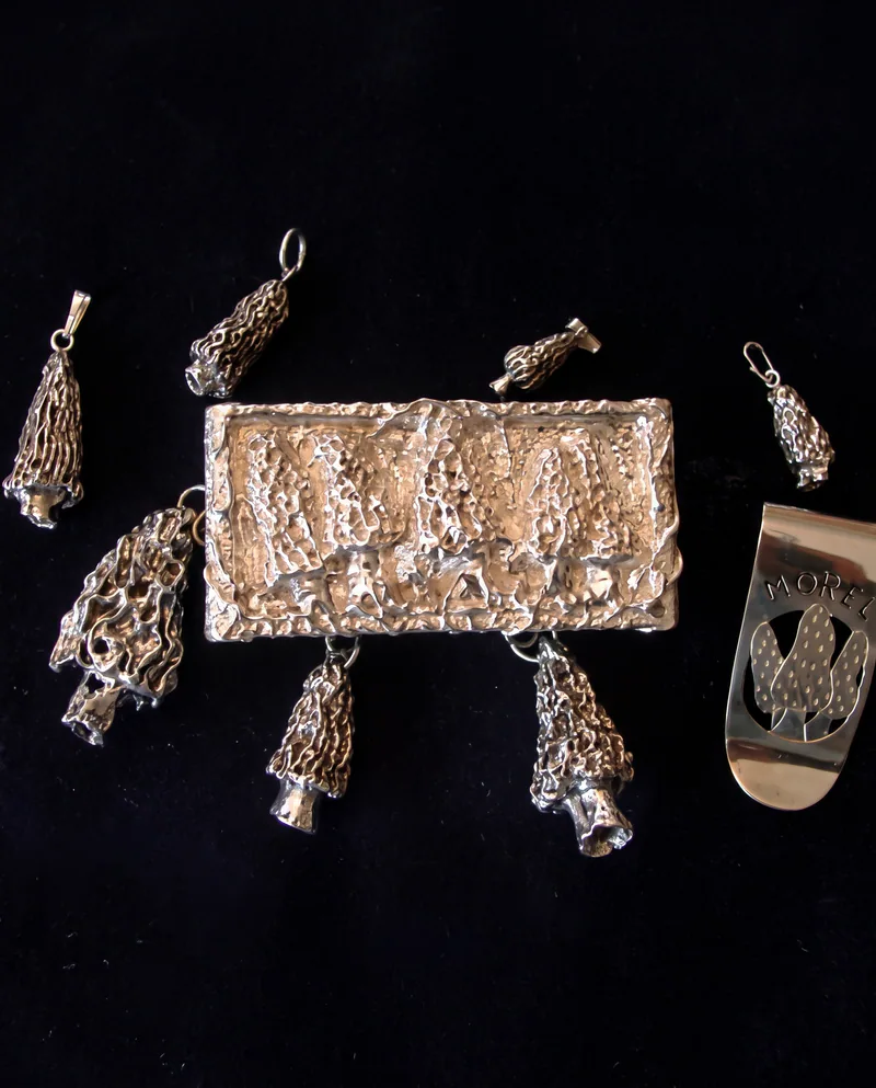 Solid Cast Morels, by Ahern & Brucker