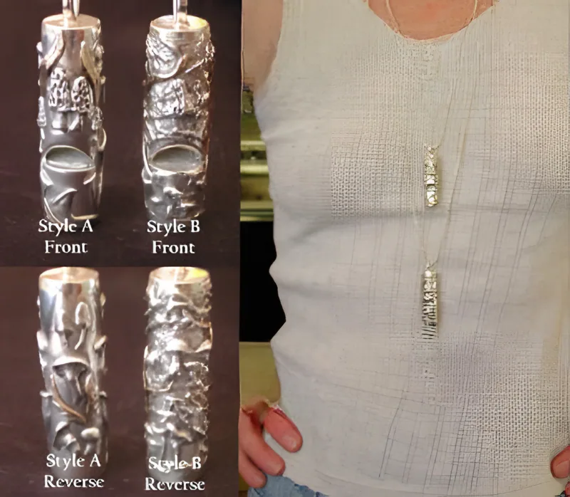 Sterling & 18k Mushroom Whistle, by Ahern & Brucker