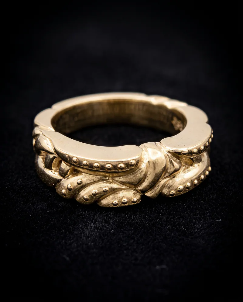 Free Style Ring — view 3, by Ahern & Brucker
