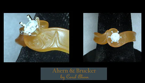 Wax with stone