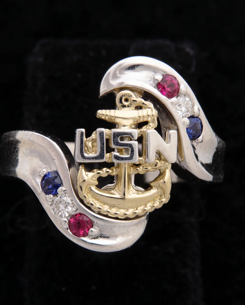 Female Chief and Chief's Spouse Ring, by Ahern & Brucker