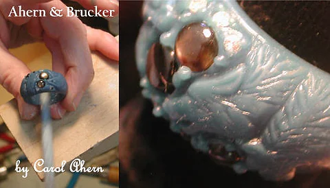 His ring: carving the wax