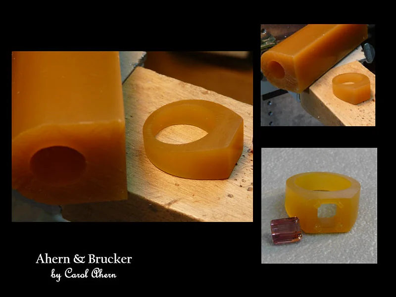 Wax blank