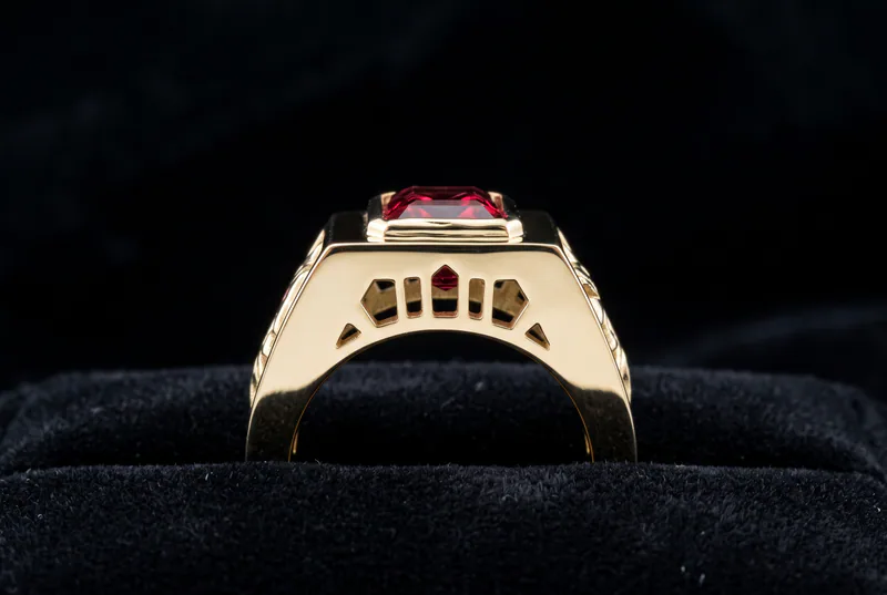 An Imperial Topaz Wolf Ring for Andres