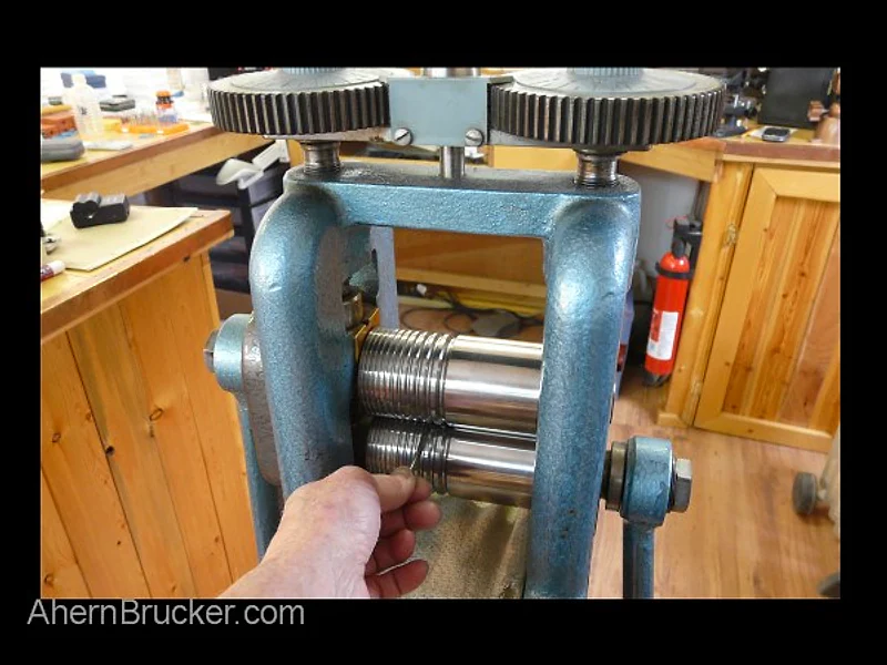 Through the rolling mill