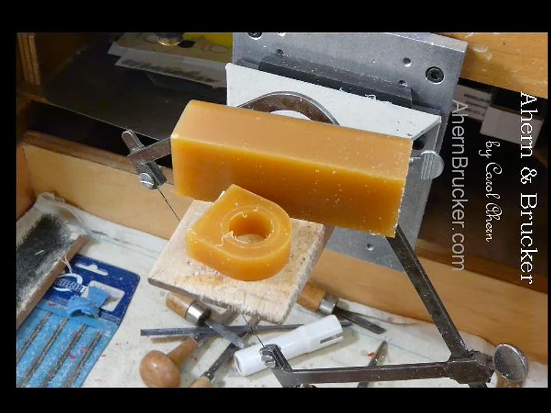 Wax block