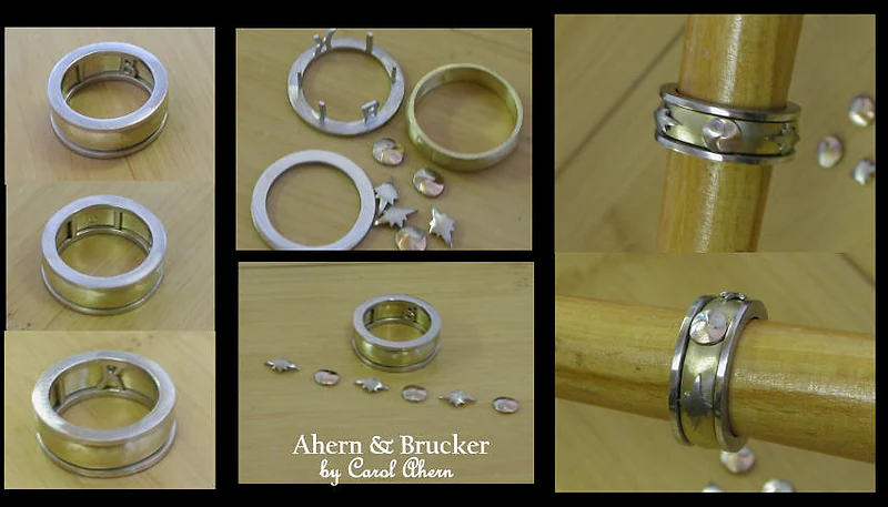 Fitting the hand-fabricated pieces