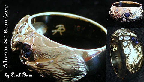 A Wolf Ring for Jodie and Don