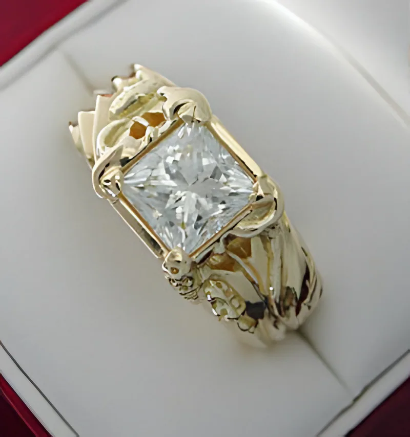 A Diamond Mushroom Ring for Cecily