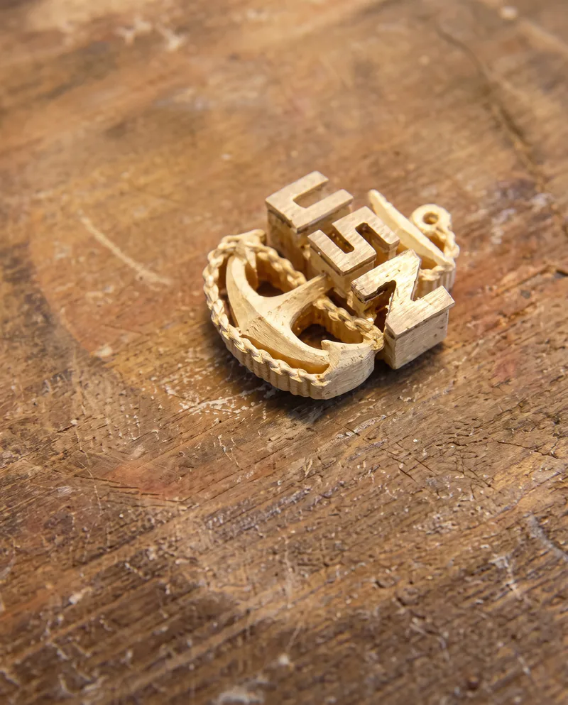 Making a Chief's ring at the bench