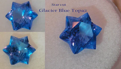 The glacier blue topaz