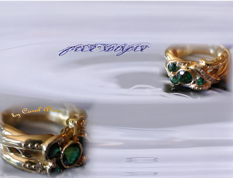 Evergreen Topaz & Diamond Ring, by Ahern & Brucker