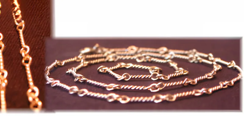 Hand-Fabricated Gold Chain, by Ahern & Brucker