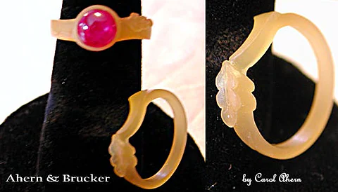 Wax with stone