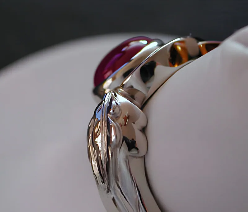 The Beet Ring: A Burmese Star Ruby Wedding Set