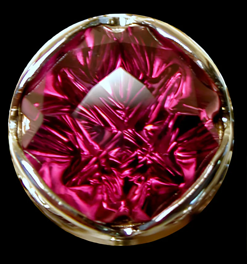 Hand-Fabricated Ruby Pendant, by Ahern & Brucker