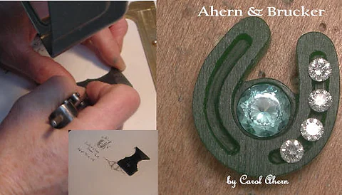 Carving the wax