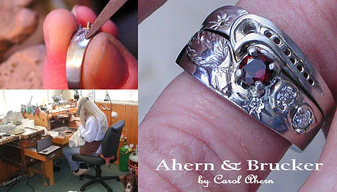 In the Ahern & Brucker workshop