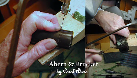 Carving the wax