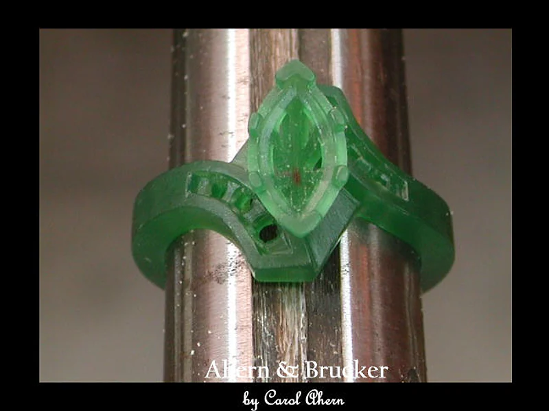 The ring in wax