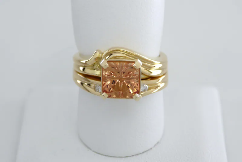 A Golden Imperial Topaz Ring for a Fiftieth Anniversary