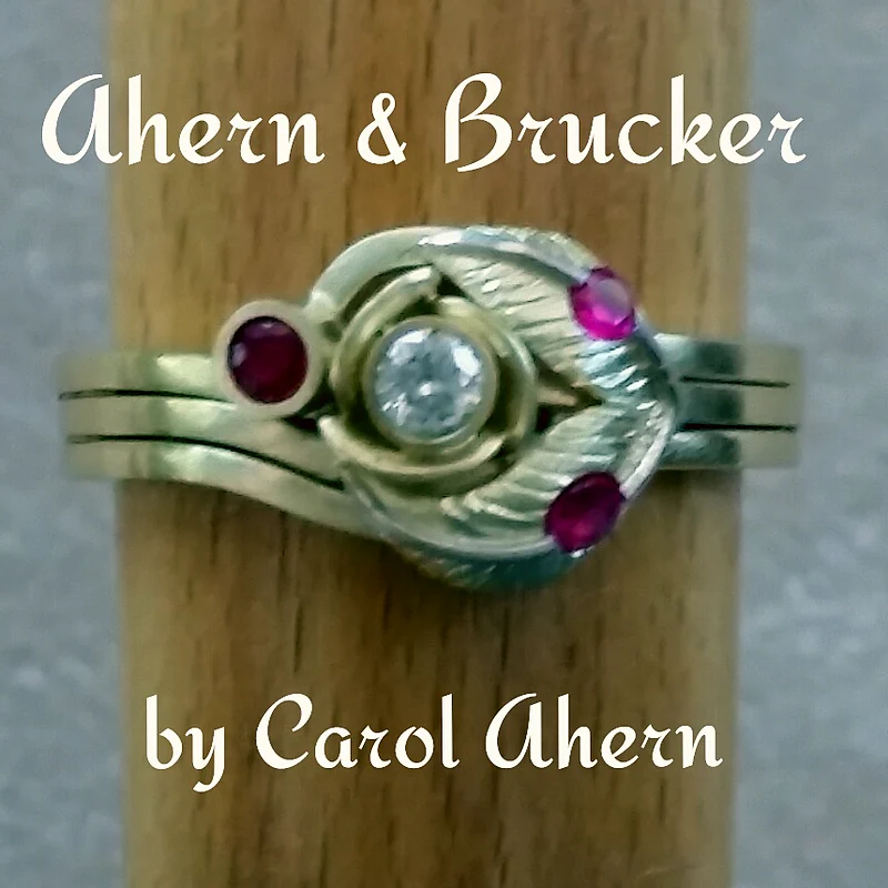 Hand-Forged Twenty-Fifth Anniversary Rings