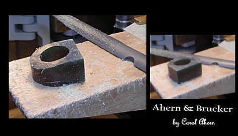Making a Chief's ring at the bench