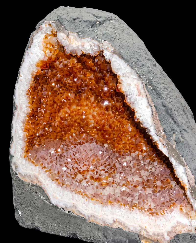 Citrine Geode, by Ahern & Brucker