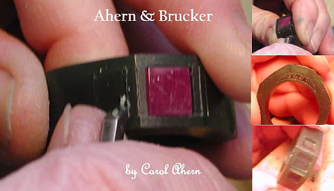 The ring in wax