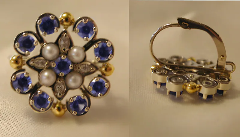 Heirloom Earrings for Mayumi