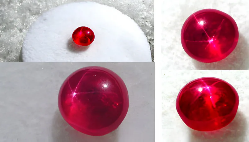 Burmese Star Ruby, by Ahern & Brucker