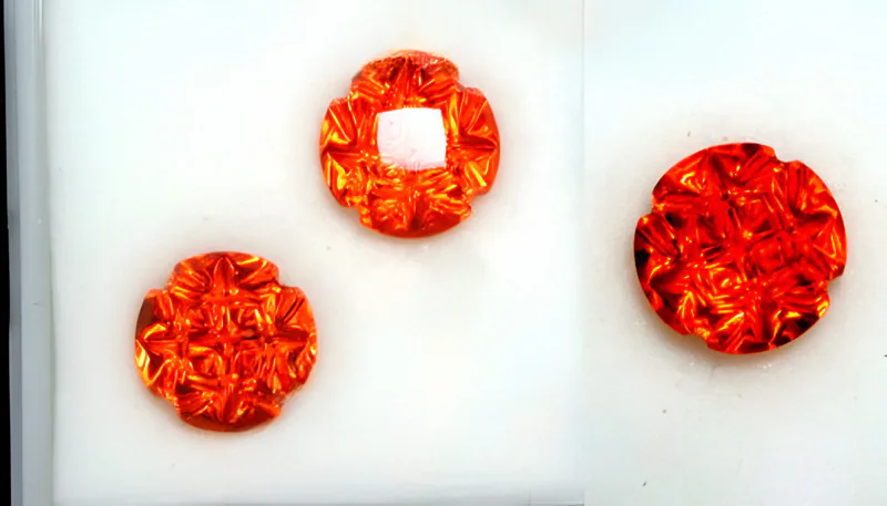 Mandarin Garnet, Medicine Wheel Cut, by Ahern & Brucker