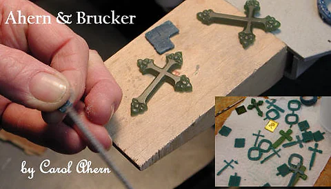 Cutting the pieces by hand