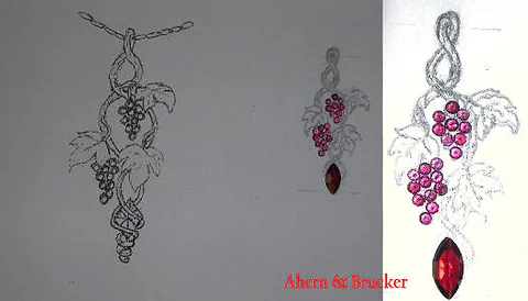 The client's drawing and our interpretation