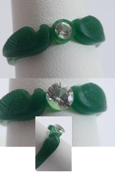Wax with diamond