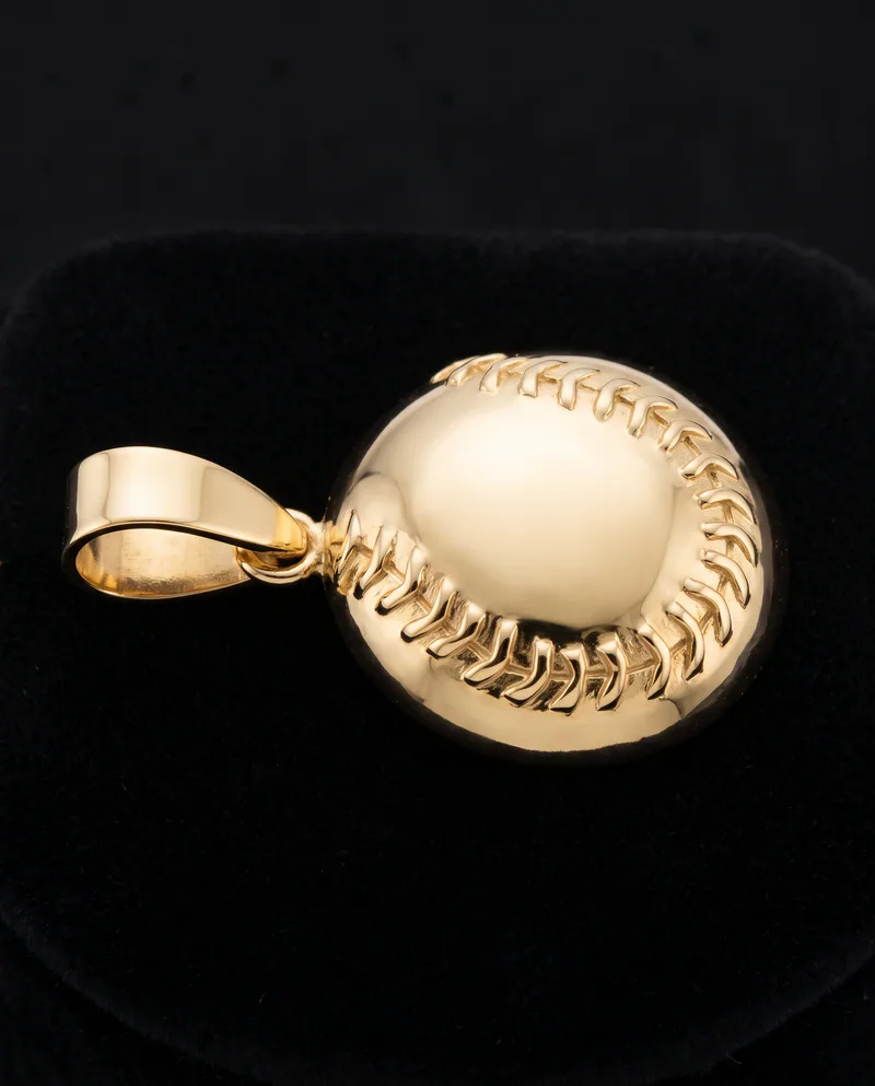 Lil Slugger Baseball Pendant, by Ahern & Brucker