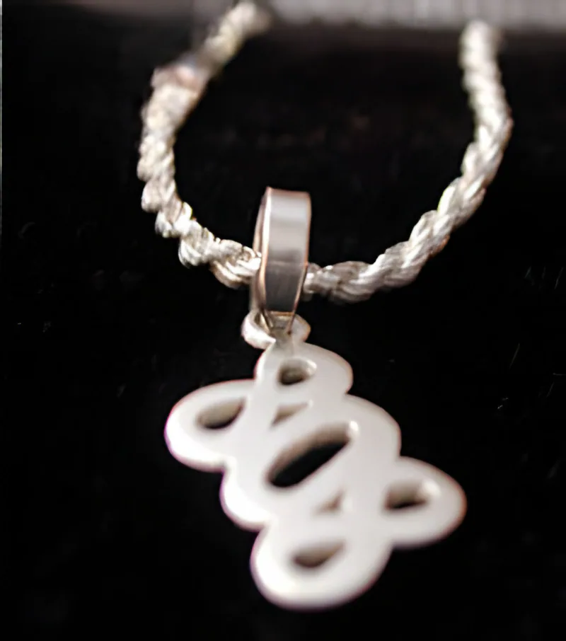 Area Code Pendant, by Ahern & Brucker