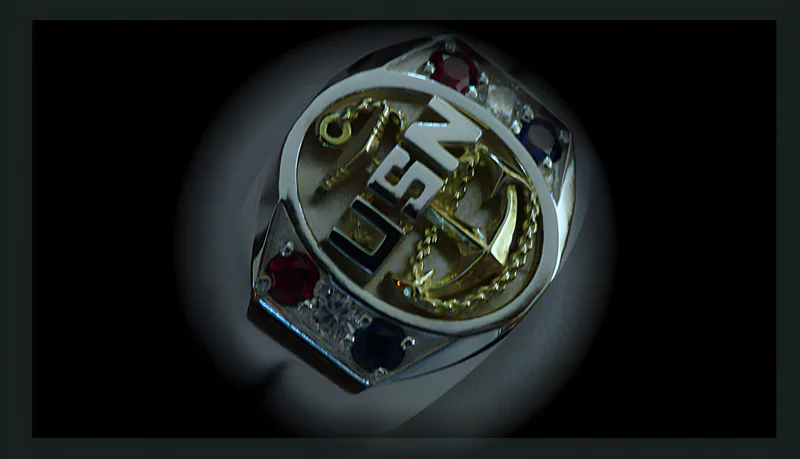 Service & Fraternal Rings by Ahern & Brucker